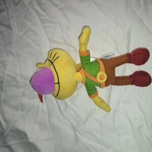 Nature Cat Plush Toy - Cute Character with Purple Hat